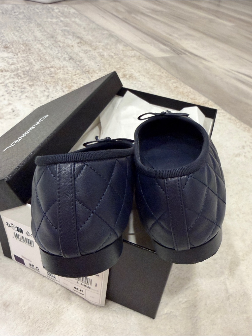 Authentic CHANEL Ballet Flats - Picture 8 of 10